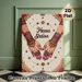 Henna Station Painting Poster, Vibrant Ethnic Style Poster, Intricate Henna Art With Decorated Hands And Colorful Bangles, Cultural Decorative Piece_maomaolike.com