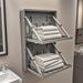 Clothes Toilet Shelf Shower Bathroom Wall-Mounted Storage Towel Rack No-Drill Adhesive Thickened_maomaolike.com