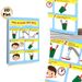Teeth Cleaning Guide Painting Poster, Vibrant Cartoon-style Step-by-step Oral Care Instruction Poster, Clear Visual Guide For Proper Teeth Care_maomaolike.com