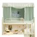 Strong Light Blocking Curtain Mosquito Net Integrated Bracket Bunk Universal Student Dormitory Fully Enclosed Thickened Dustproof_maomaolike.com