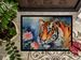 Tiger Doormat Front Door Mat Indoor Outdoor Rugs For Entryway, Non Slip Washable Low Pile, 24H X 36W_maomaolike.com
