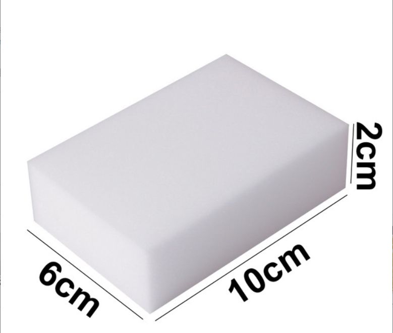 50pcs/Lot Magic Sponge Eraser White Melamine Sponge For Dishwashing Kitchen Bathroom Office Cleaner Cleaning Tools 100*60*20mm_maomaolike.com