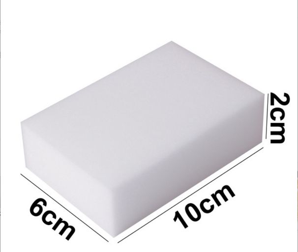 50pcs/Lot Magic Sponge Eraser White Melamine Sponge For Dishwashing Kitchen Bathroom Office Cleaner Cleaning Tools 100*60*20mm_maomaolike.com