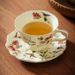 Western-style Flowers And Birds Coffee Cup And Saucer Retro Style Gold Ceramic Cups Household Tea Mugs_maomaolike.com