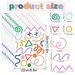 Cross-border Irregular Geometric Line Colorful Cartoon Self-Adhesive Home Decoration Kindergarten Children's Room Wall_maomaolike.com