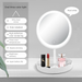 High-Definition LED With For Dormitory Girls, Convenient Fill Light Beauty Small Mirror, Internet Celebrity Storage_maomaolike.com