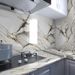 3D Thickened Platinum Marble Self-Adhesive Wallpaper For Kitchen Countertops, Cabinets, Bedroom, Living Room Wall_maomaolike.com