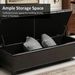 Leather Storage Chest With Lift Top Ottoman Storage Bench_maomaolike.com