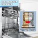 Jue-Fish Dishwasher Cleaning Sheet Desktop Built-In Drawer Dishwasher Cleaning Sheet For Decontamination And Oil Stain Removal_maomaolike.com