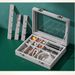 Jewelry Storage Box Earring Ring Necklace Jewelry Display Box Jewelry Classification Dustproof Transparent Flip Lid Jewelry Box_maomaolike.com
