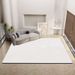 Living Room Rug Large Size Gorgeous Gold Frame Design Bedroom Rug Plush Thickened Machine Washable Thickened Underlay Interior Decorative Rug_maomaolike.com