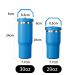 900ML Insulated Cups Portable Tumbler With Water Bottle BPA-Free Thermos Twist On Lid And Flip Up Straw Keep Hot Cold_maomaolike.com