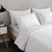 Luxury Modern Minimalist Bedding - White Velvet Patchwork Set For US Twin Beds_maomaolike.com