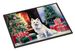 Japanese Spitz Cozy Christmas Doormat Front Door Mat Indoor Outdoor Rugs For Entryway, Non Slip Washable Low Pile, 24H X 36W_maomaolike.com