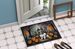 Cavalier Spaniel Spooky Halloween Doormat Front Door Mat Indoor Outdoor Rugs For Entryway, Non Slip Washable Low Pile, 24H X 36W_maomaolike.com