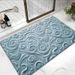 Bathroom Mat Toilet Mat Shower Mat Entrance Rug Absorbent Non-Slip Mat Soft Quick-Dry Machine Washable_maomaolike.com