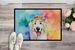 Great Pyrenees Hippie Dawg Doormat Front Door Mat Indoor Outdoor Rugs For Entryway, Non Slip Washable Low Pile, 24H X 36W_maomaolike.com