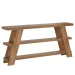 Slim Storage Side Table,3-Tier Console Table,Sofa Table_maomaolike.com