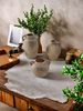 1pc Vintage Style Brown Ceramic Vase With Handle Can Hold Water, Flower Arrangement Vase Multi-scene Ornament Decoration Vase_maomaolike.com