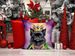 Affenpinscher King Of Mardi Gras Throw Pillow Machine Washable, Indoor Outdoor Decorative Pillow For Couch, Bed Or Patio, 14Hx14W_maomaolike.com