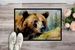 Grizzly Bear Doormat Front Door Mat Indoor Outdoor Rugs For Entryway, Non Slip Washable Low Pile, 24H X 36W_maomaolike.com