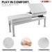 5CORE Duet Piano Bench W Storage For Two Wooden Adjustable Keyboard Stool - Adults & Kids - PNB DT WH_maomaolike.com