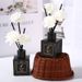 50ml Black Square Flameless Aromatherapy Essential Oil Hotel Home Perfume Bedroom Toilet Deodorant Air Freshener_maomaolike.com