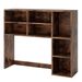 Desktop Bookshelf With 7 Open Cubbies And 3 Adjustable Shelves 2 Anti-toppling Kits For Computer Desk, Writing Desk, Vanity Table, Coffee Bar_maomaolike.com