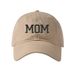 Unisex Cotton soft top washed cotton DAD MOM embroidered baseball cap cotton duck cap Hip hop hat_maomaolike.com