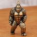 Brass Gorilla Sun Keychain Pendant Men And Women Bag Accessories Da Sheng Wukong Metal Crafts_maomaolike.com
