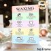 Waxing Aftercare Instructions Painting Poster, Pastel-colored Minimalist Graphic Poster, Clear Waxing Aftercare Guidance, Ideal For Beauty Salons And_maomaolike.com