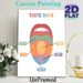 Taste Buds Themed Painting Poster, Vibrant Illustrated Tongue Taste Zones Poster, Informative Educational Decor Ideal For Kitchen, Dining Area Or_maomaolike.com