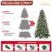 9ft PE/PVC Tree
Red Fruit*111pcs Pine Cone*111pcs_maomaolike.com