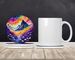Colorful Violets Large Sandstone Coasters Pack Of 4 Absorbent Round Coasters Decor Gifts For Men Or Women, 4 In, Multicolor_maomaolike.com
