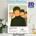 The Stone Roses Band Painting Poster, Minimalist Flat Graphic Illustration Poster, Retro Music-inspired Wall Decor Ideal For Bedroom, Music Studio And_maomaolike.com