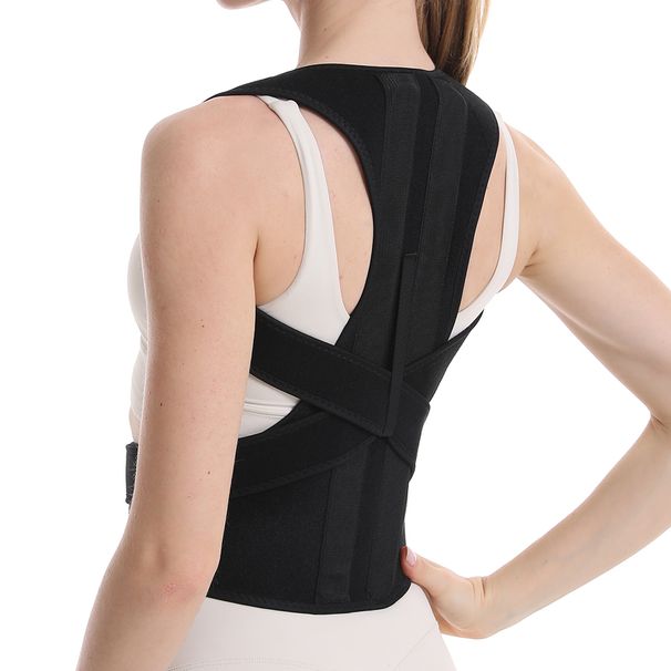 Posture Corrector Back Brace For Men And Women, Adjustable Full Back Posture Brace For Scoliosis, Hunchback, Thoracic & Spine Corrections Back Support_maomaolike.com