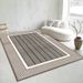 Living Room Rug Large Size Gorgeous Gold Frame Design Bedroom Rug Plush Thickened Machine Washable Thickened Underlay Interior Decorative Rug_maomaolike.com