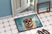 Chow Chow Hippie Dawg Doormat Front Door Mat Indoor Outdoor Rugs For Entryway, Non Slip Washable Low Pile, 24H X 36W_maomaolike.com