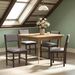 Dining Chairs Set Of 4, Linen Fabric Kitchen Chairs With Rubberwood Legs_maomaolike.com