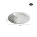 Ocean Wave Artistic Fusion Ceramic Tableware Internet Celebrity Western Food Flat Plate Irregular Shape Hotel High-end_maomaolike.com