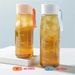 Portable Rope 550 650ml Plastic Clear Running Sports Water Bottle Student Male Female Summer Handy Cup BPA Free_maomaolike.com