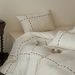 Wholesale INS Japanese Simple Artistic Linen Jacquard Four-Piece Wabi-Sabi Style Full Washed Cotton 4-Piece Set_maomaolike.com