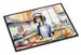 Saluki The Chef Doormat Front Door Mat Indoor Outdoor Rugs For Entryway, Non Slip Washable Low Pile, 24H X 36W_maomaolike.com