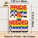 Pride Slogan Painting Poster, Vibrant Layered Typographic Poster, Bold Rainbow-hued Text Art, Ideal For Home, Living Room And Office Wall Decor_maomaolike.com