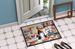 Welsh Terrier The Chef Doormat Front Door Mat Indoor Outdoor Rugs For Entryway, Non Slip Washable Low Pile, 24H X 36W_maomaolike.com