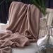 Nordic Simple Solid Color Tassel Knitted Blanket Nap Blanket Air Conditioning Blanket Bed End Drape Knitted Blanket Sofa Cover Blanket Blanket_maomaolike.com