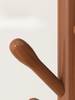 Solid Floor-Standing Coat Rack, Bedroom Household Clothes Hanger, Simple Vertical Beech Wood College Dormitory Bag Rack_maomaolike.com