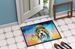 Bearded Collie Hippie Dawg Doormat Front Door Mat Indoor Outdoor Rugs For Entryway, Non Slip Washable Low Pile, 24H X 36W_maomaolike.com