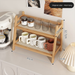 INS Storage Rack Holder Double Layer Desktop Water Cup Table Dormitory Kitchen Organizer Shelf_maomaolike.com