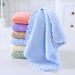 5-Piece Set Soft Absorbent Coral Fleece Quick-Drying Bathroom Cute Fun Design Face Towels For Home_maomaolike.com